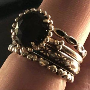 Authentic Pandora Spinel 14k 8.5